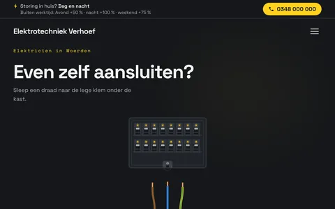elektricien.desitesmid.nl: een groepenkast om zelf aan te sluiten