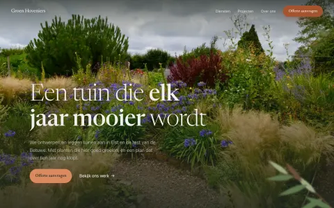 hovenier.desitesmid.nl: een tuin vol bloeiende planten